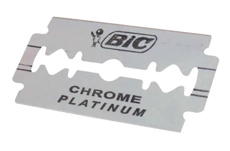 Sharp Razor Blade for Precision Shaving