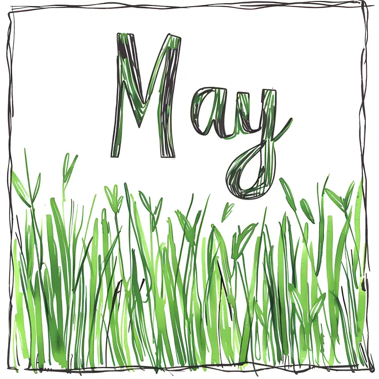 May with Tall Green Grass