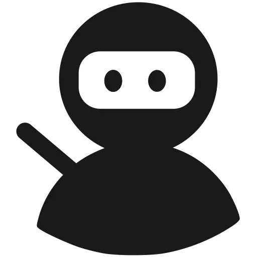 Black Cartoon Ninja