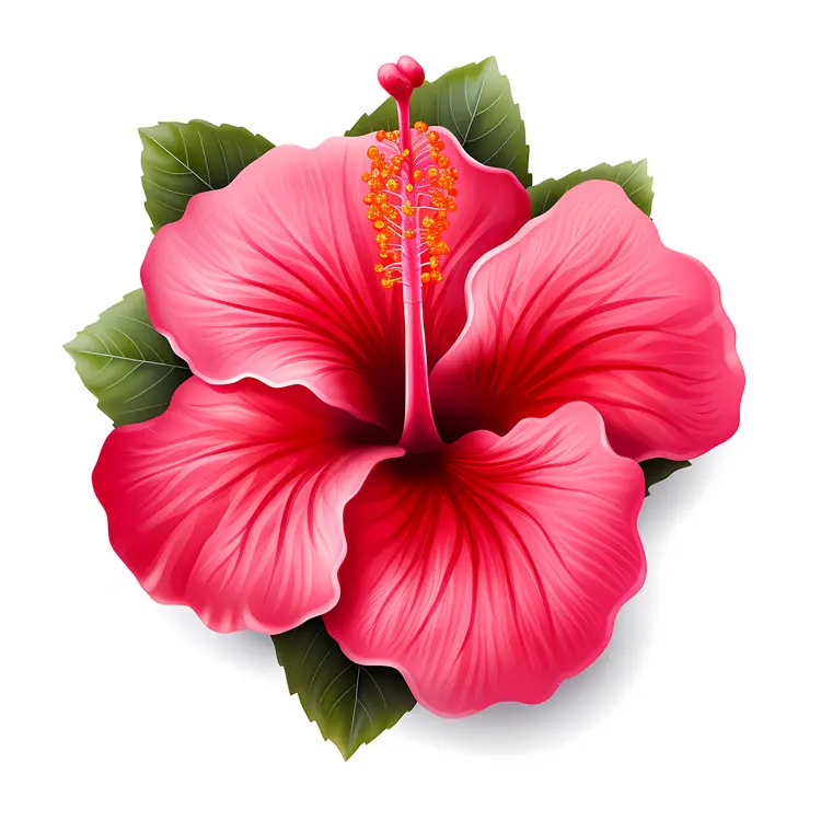 Red Hibiscus Flower