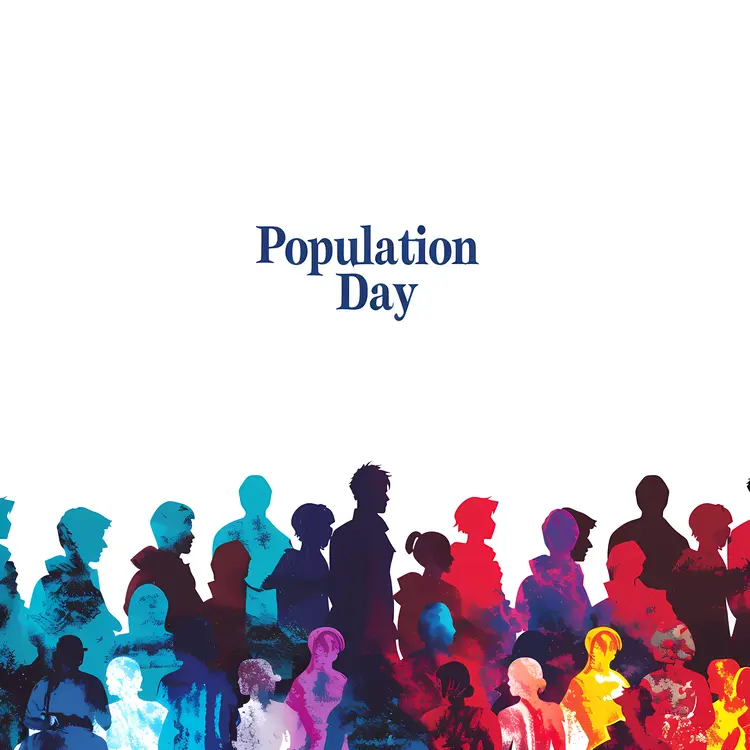 Colorful Population Day Celebration