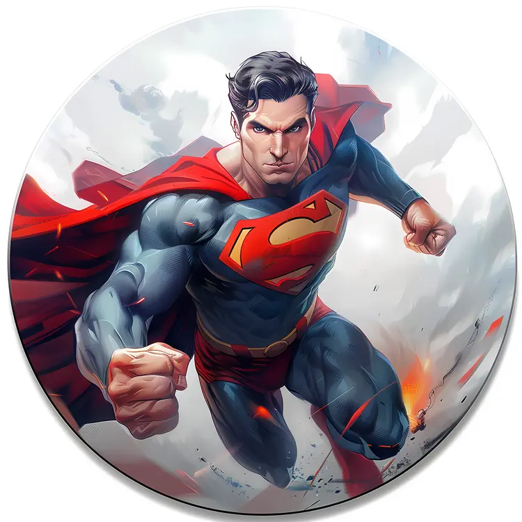 Superman Flying in the Sky