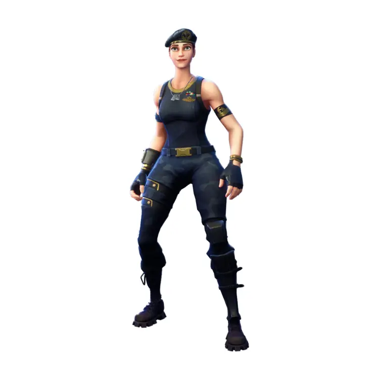 Standing Character in Game Pose