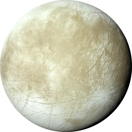 Textured Moon Illustration