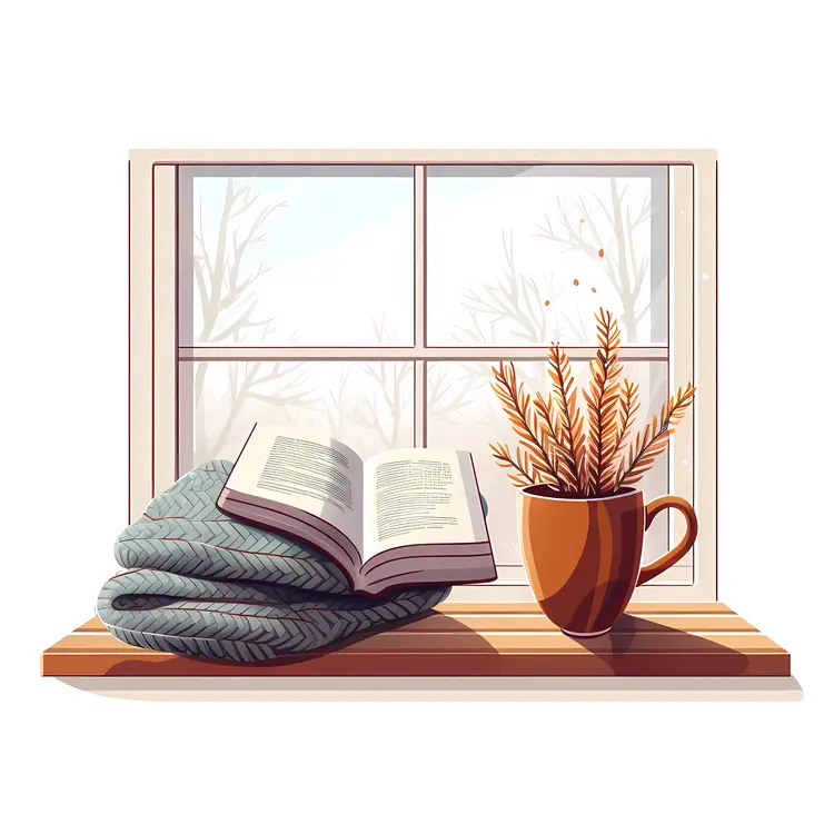 Warm Winter Reading Nook