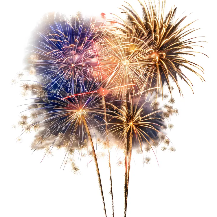 Golden Fireworks Show