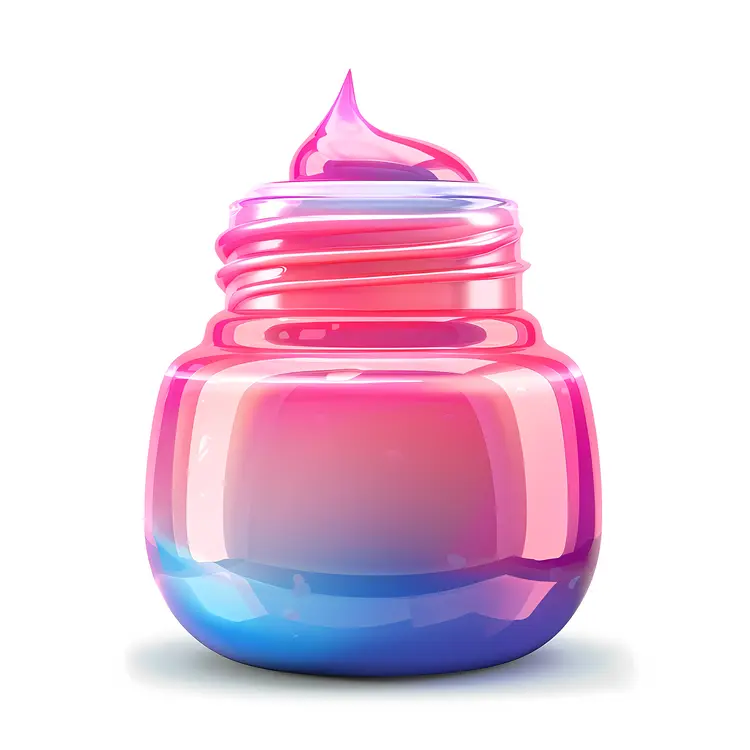 Gradient Nail Polish in a Jar