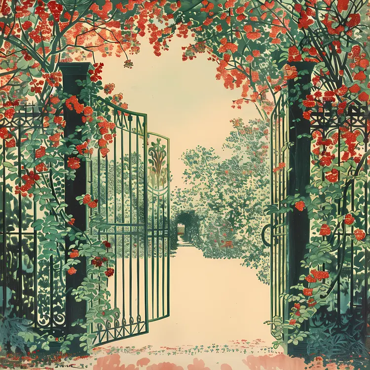 Elegant Garden Gate
