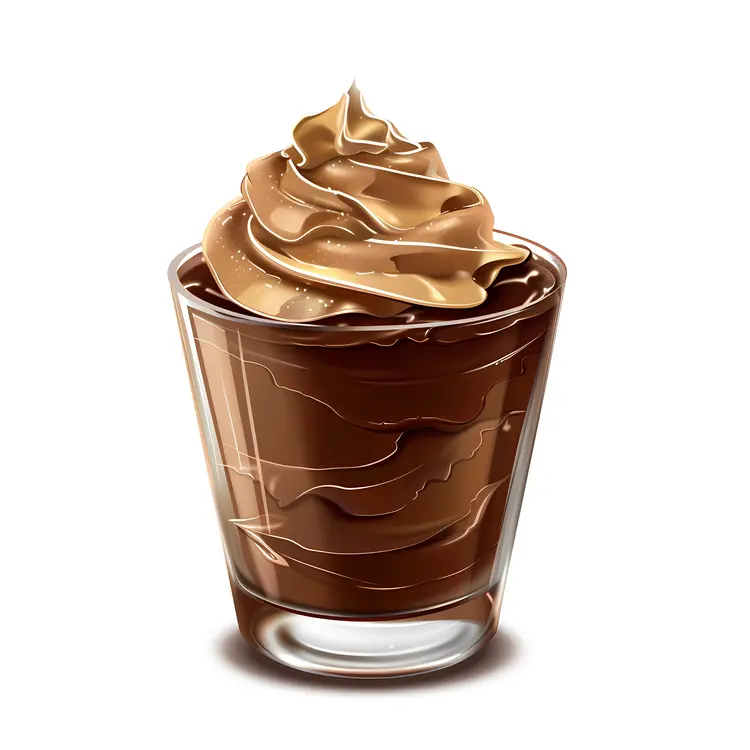 Chocolate Mousse in Glass