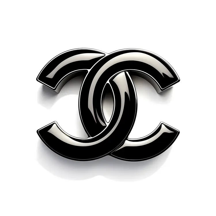 Black and White Fashion Brand Logo
