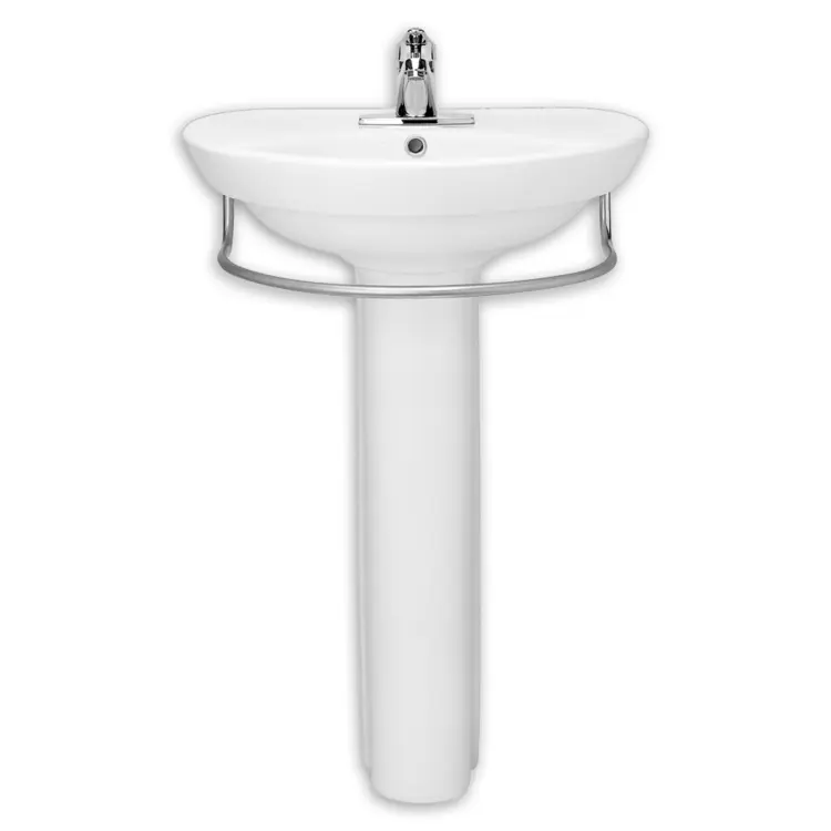 White Pedestal Bathroom Sink