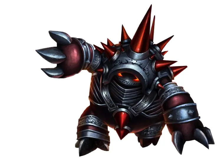 Armored Creature with Spikes