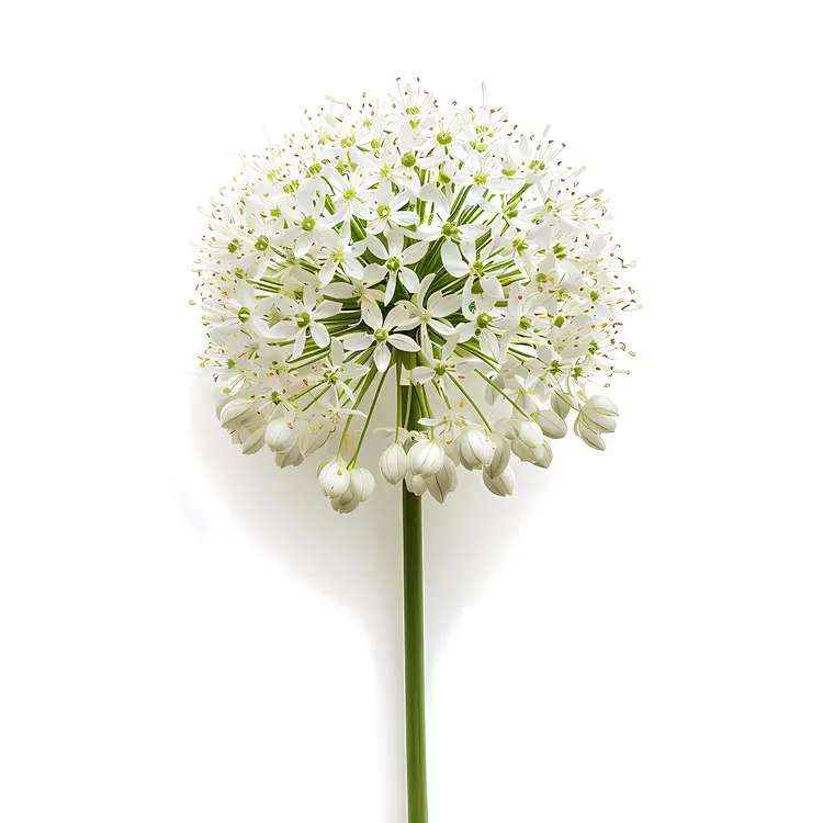 White Flower Blooming