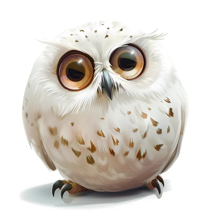 Cute Cartoon Owl Illustration