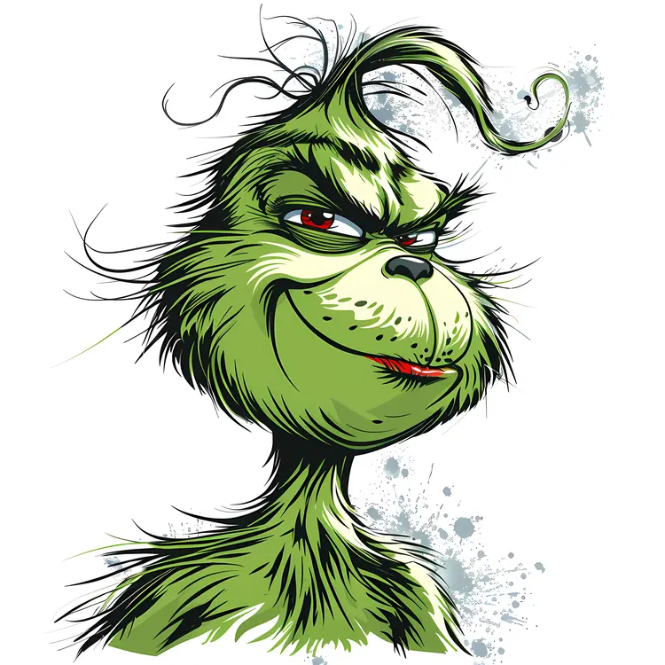 Grinch with a Smirk