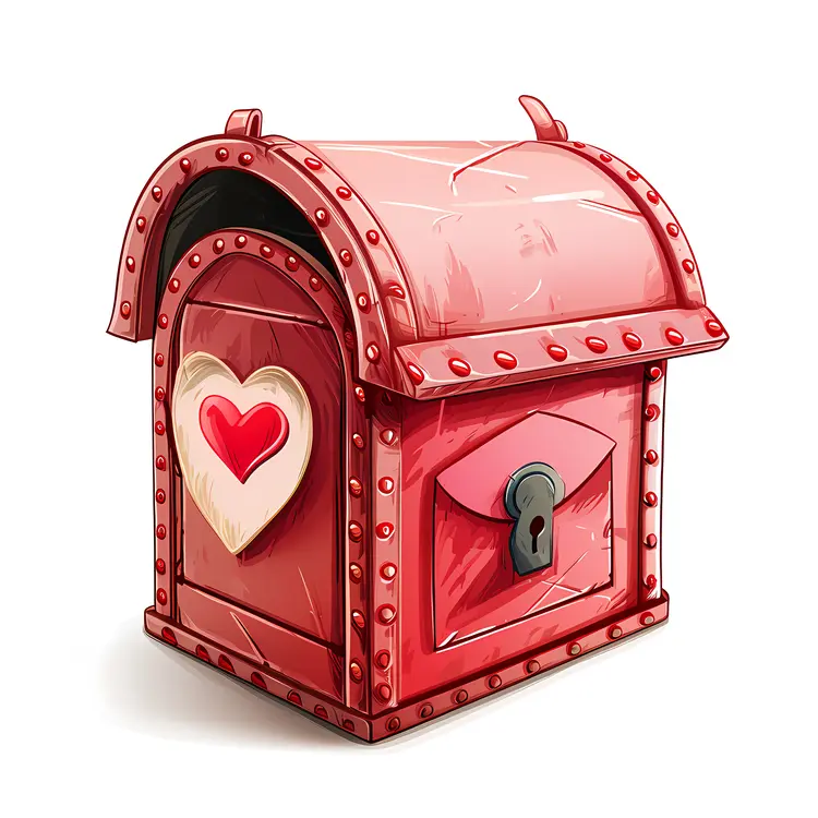 Heart Lockbox for Valentine's Day