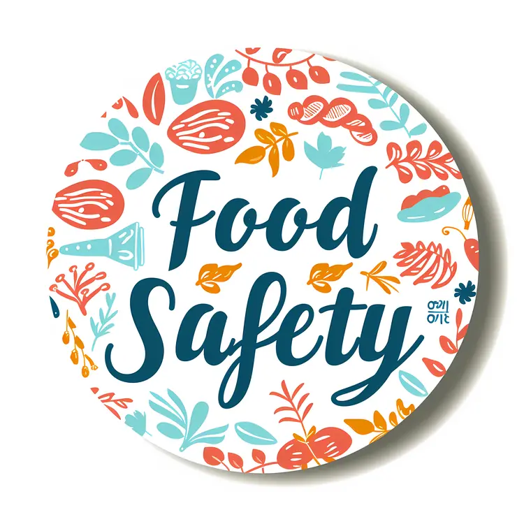 Decorative Food Safety Sign