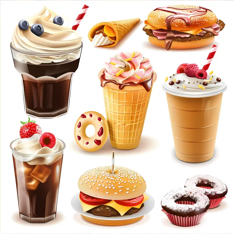 Delicious Desserts and Drinks