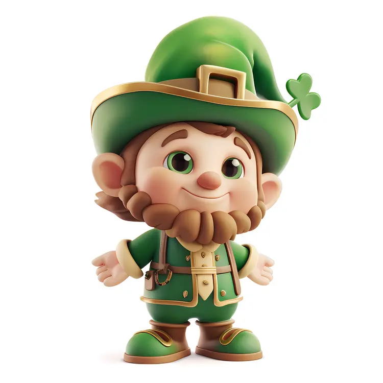 Cute Leprechaun Character
