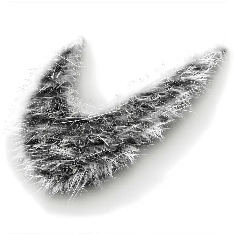 White Furry Logo Design