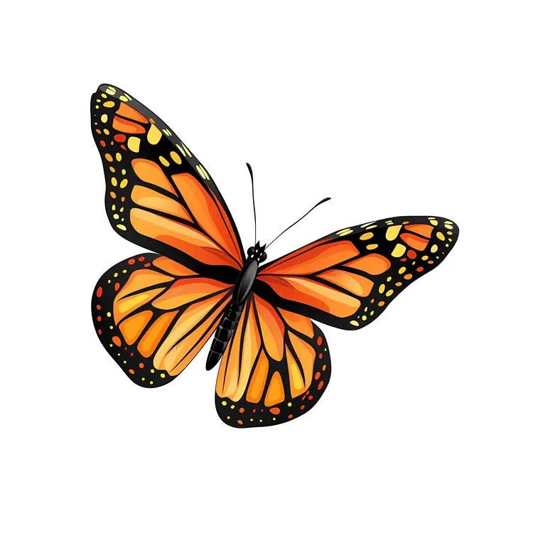 Beautiful Monarch Butterfly
