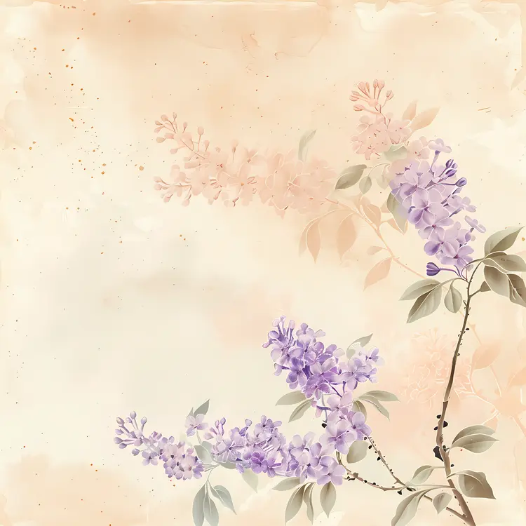Delicate Purple Flowers