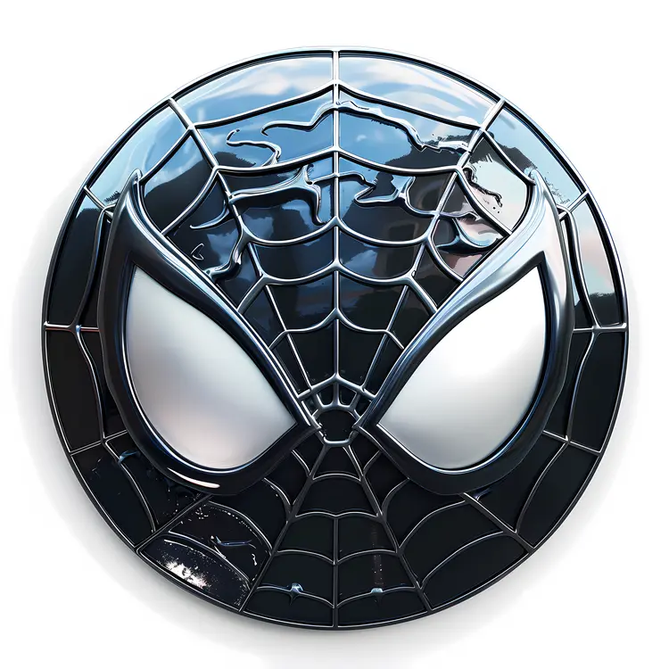Black Spider-Man Logo