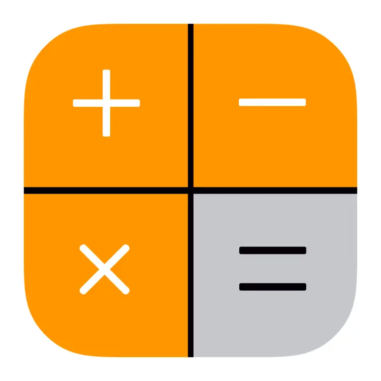Calculator Icon for Mathematical Calculations