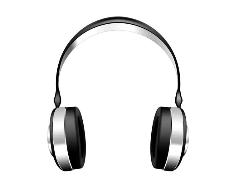 Modern Silver Headphones for Clear Sound