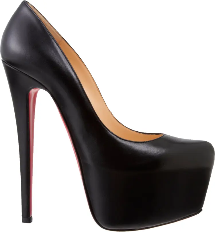 Elegant Black High Heel Shoe