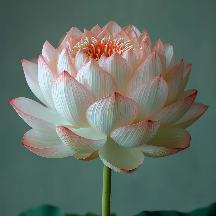 Beautiful Lotus Flower with Pink Petals