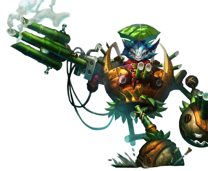Cat Character in Robot Suit