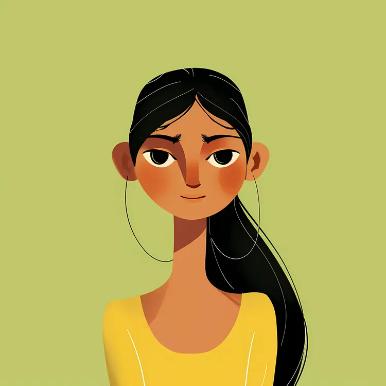 Cartoon Woman Illustration
