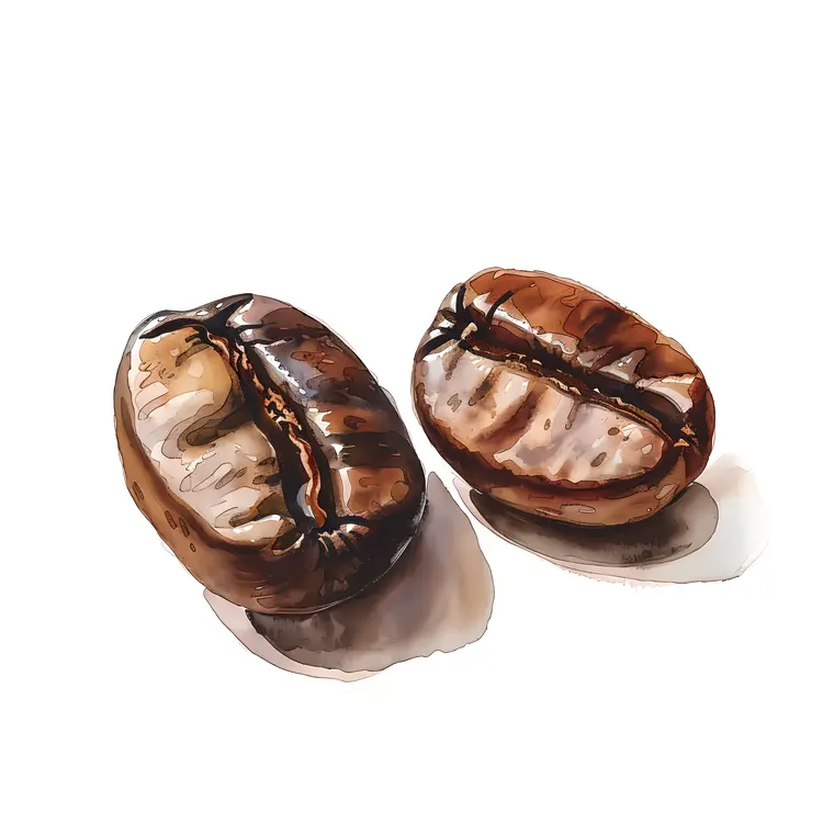 Two Coffee Beans