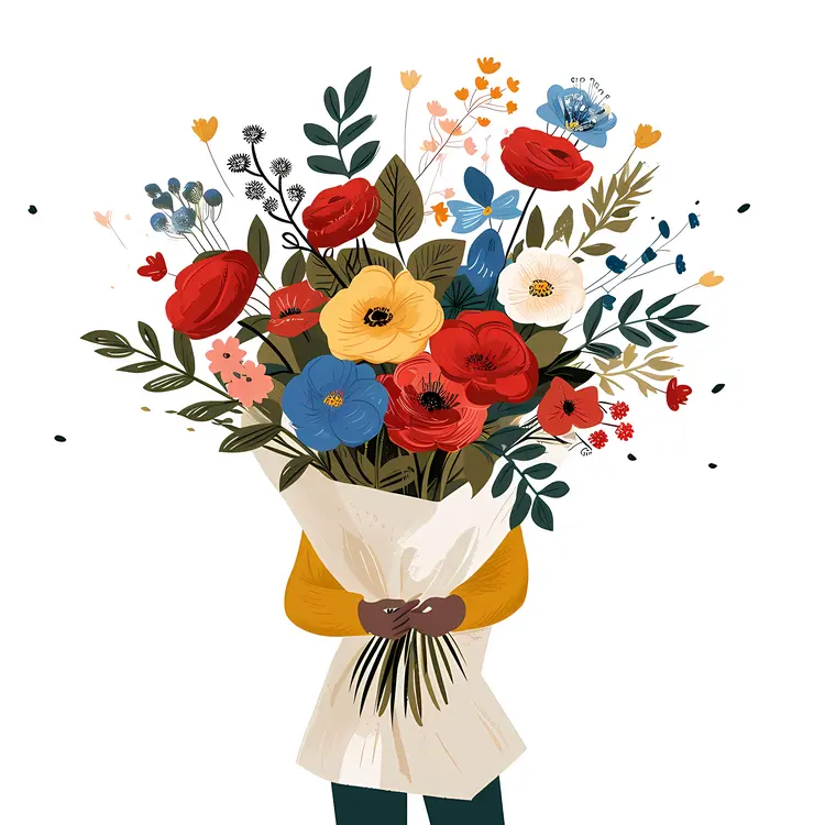 Colorful Bouquet of Flowers
