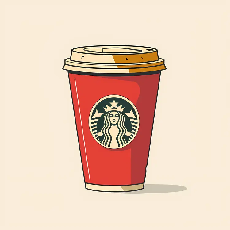 Red Starbucks Cup