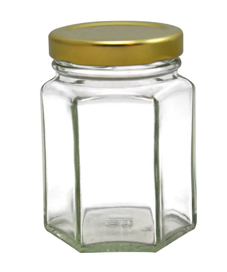 Glass Jar with Lid for Kitchen Storage