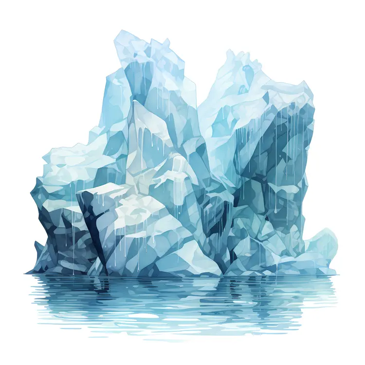 Iceberg in Water