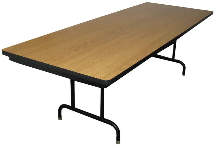 Wooden Rectangular Foldable Table
