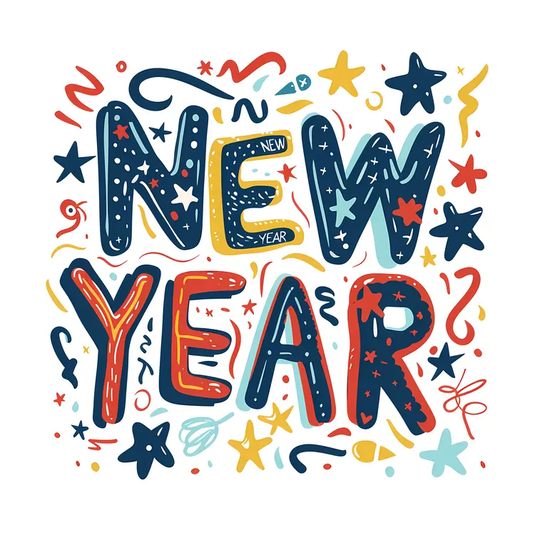 Festive New Year Celebration