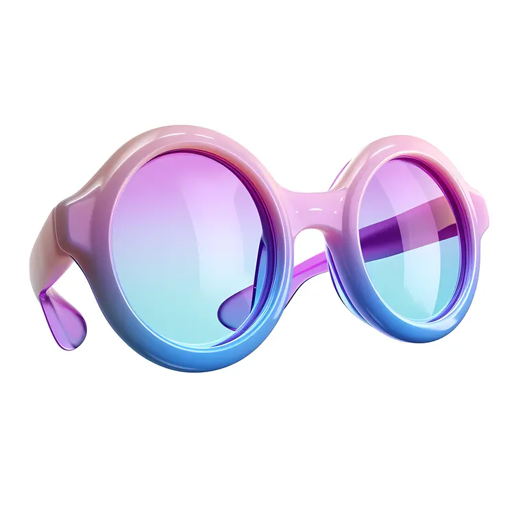 Colorful Round Sunglasses for a Trendy Look