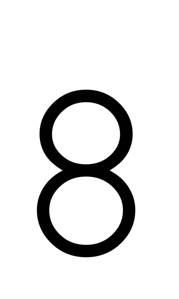 Number 8 Symbol
