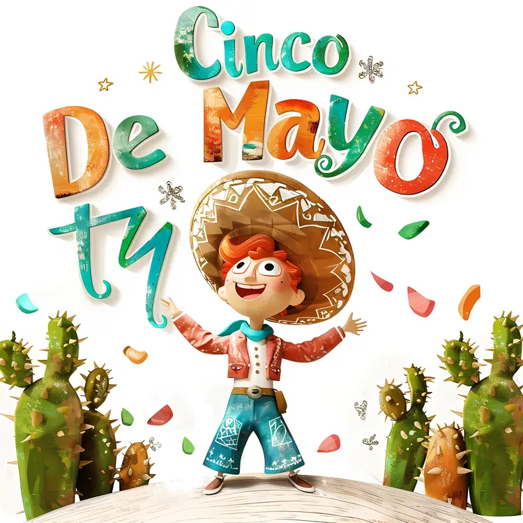 Cinco de Mayo Celebration with Character