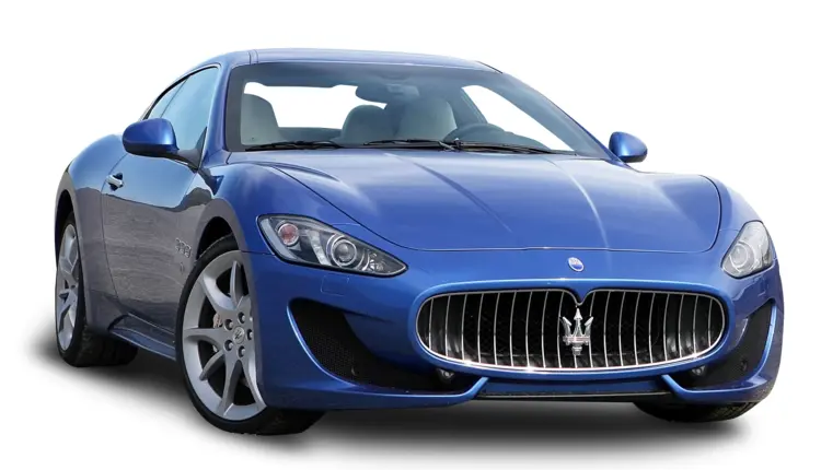 Luxury Blue Car
