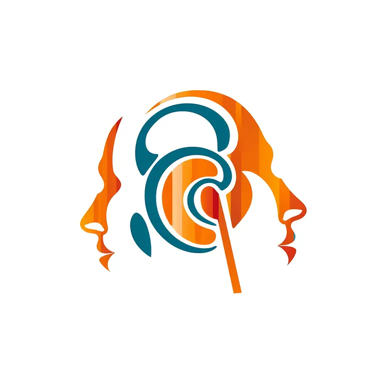Abstract Ear with Faces