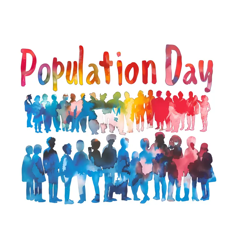 Colorful Population Day Celebration