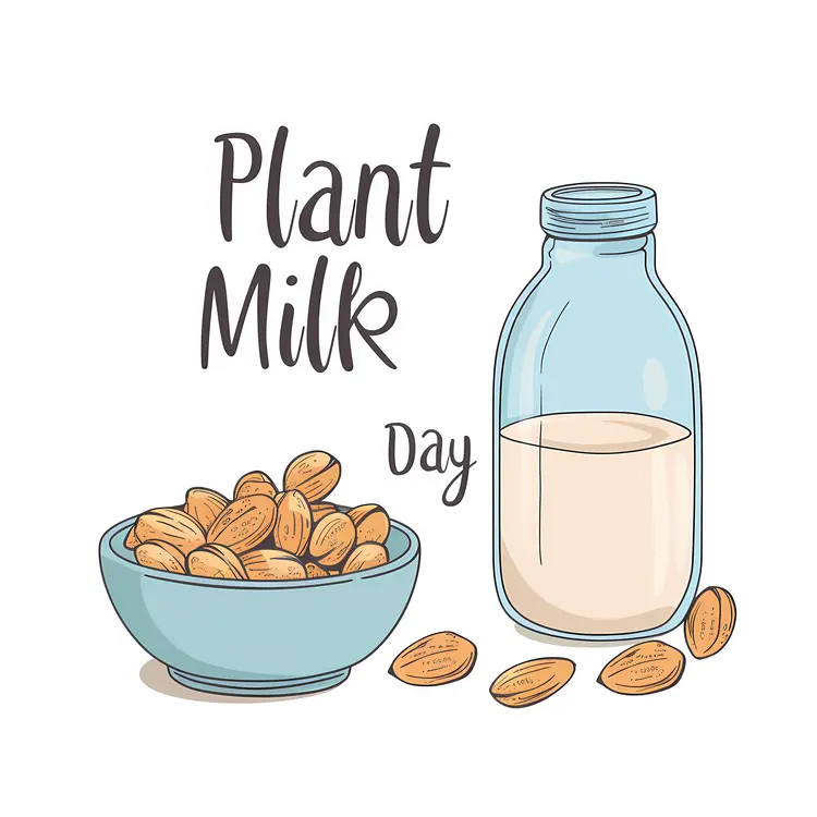 Plant Milk Day with Almonds