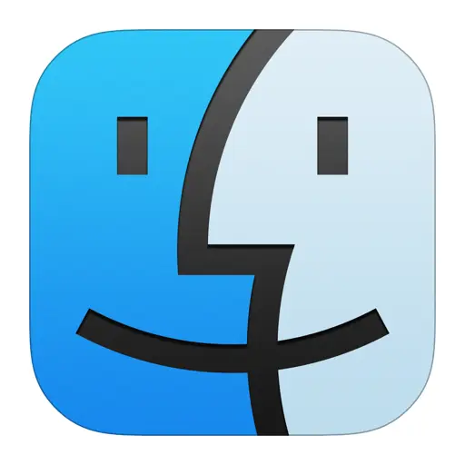 Blue Finder Icon