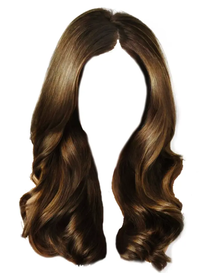 Curly Brown Hair