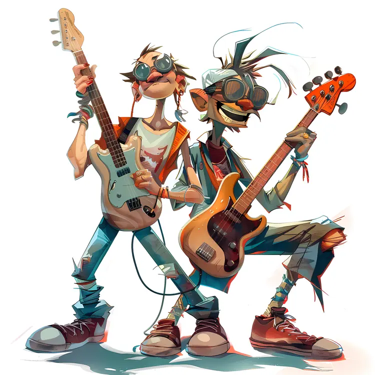 Cartoon Rock n' Roll Band